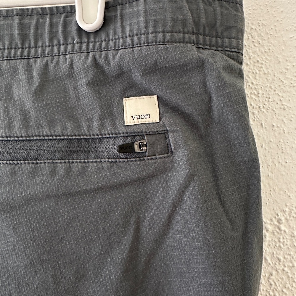 Vuori Gray/blue Ripstop Pants - Picture 4 of 5